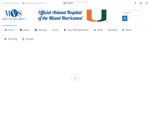 Tablet Screenshot of mvshospital.com